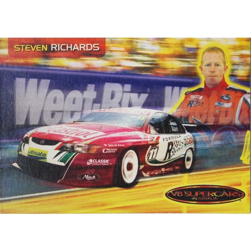Steven Richards Castrol Driver Info Card