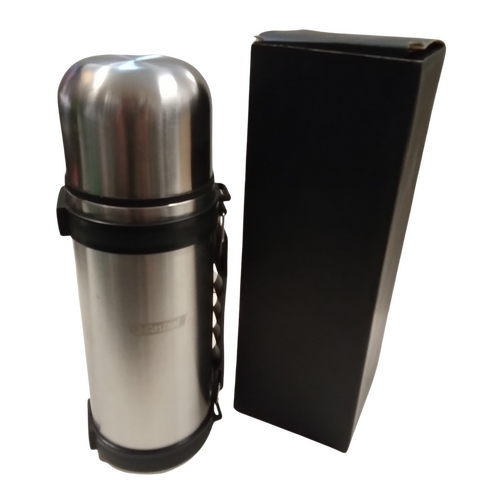 New Castrol Stainless Steel Thermos Flask Promo Genuine In Box