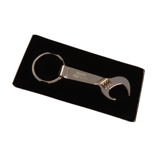 New Castrol Bottle Opener Key Ring Promo Genuine In Box