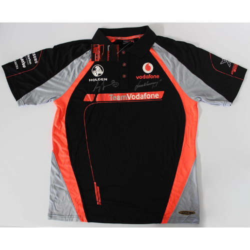 Signed Team Vodafone Shirt [Size: M]