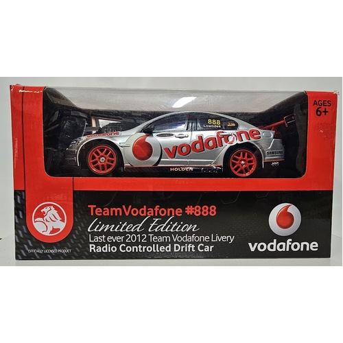 New Limited Edition RC Team Vodaphone Craig Lowndes VE Commodore Drift Car 