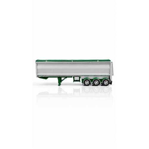 New Diecast 1:50 Scale Sloanebuilt TOA Tipper Trailer Diecast Replica in Green 