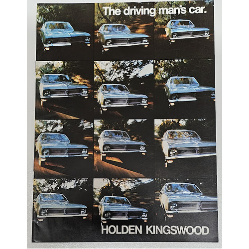New Original HOLDEN HG Kingswood Belmont Sales Brochure July 1970 16 Pages