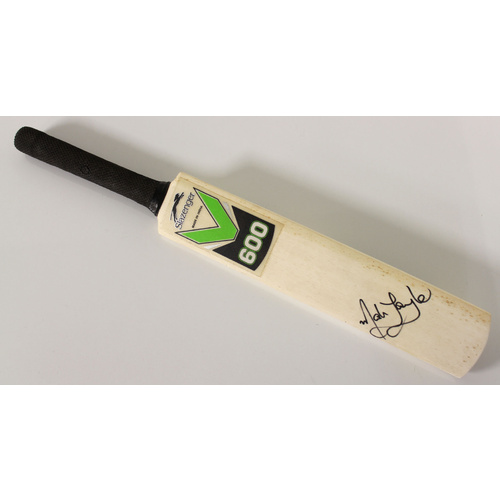 Mark Taylor Signed Mini Cricket Bat