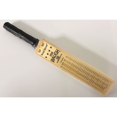 Steve Waugh World Record Mini Cricket Bat