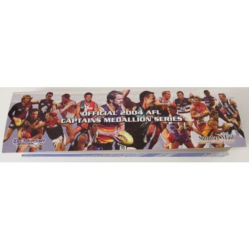 Official 2004 AFL Captains Medallion Series