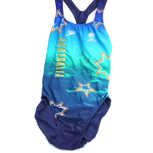 Susie O'Neill Signed Sydney 2000 Swimsuit