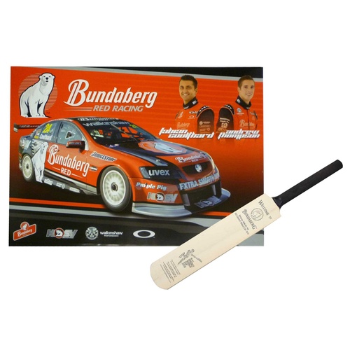 Bundaberg Mini Cricket Bat & Poster