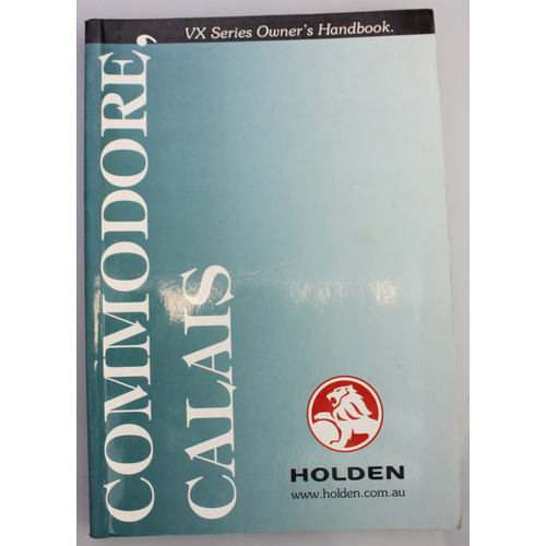 Holden VX Commodore & Calais Owners Handbook (Print 3)