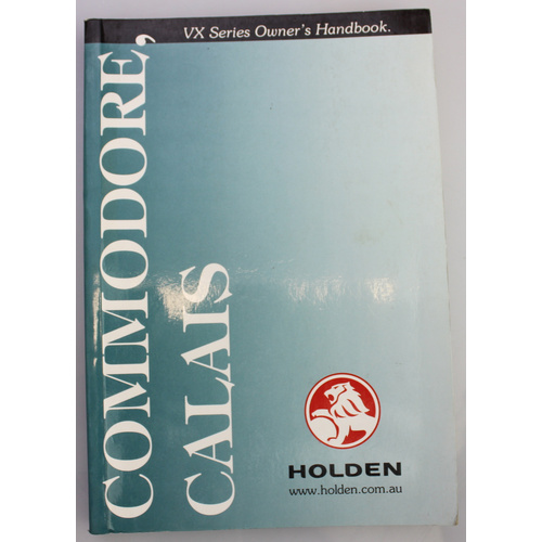 Holden VX Commodore & Calais Owners Handbook (Print 3)