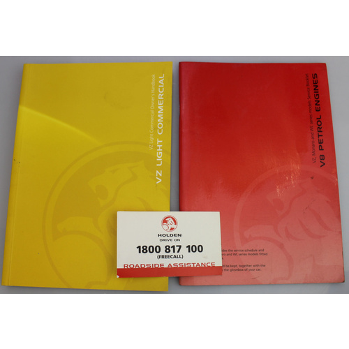 Holden VZ Light Commercials Owners Handbook (Print 1)