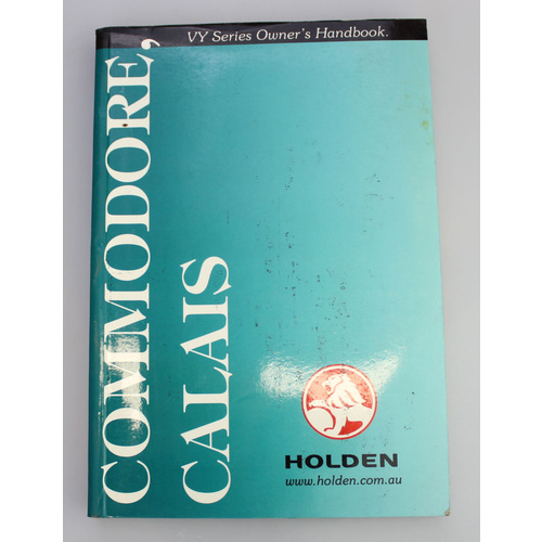 Holden VY Commodore Calais Owners Handbook (Print 2)