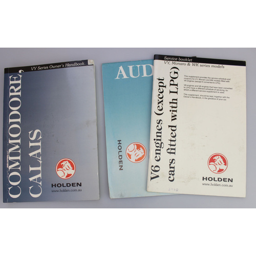 Holden VY Commodore Calais Owners Handbook (Print 1)