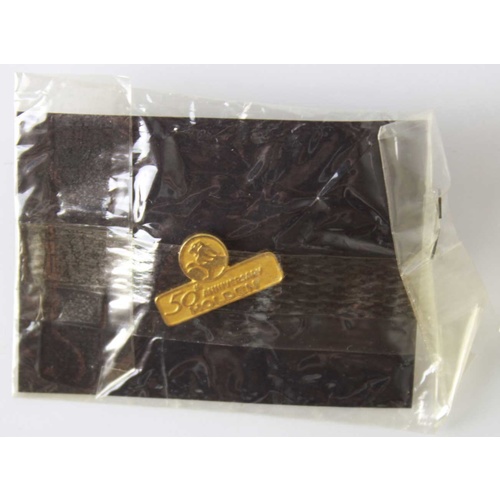 Holden 50th Anniversary Hat Pin Gold 