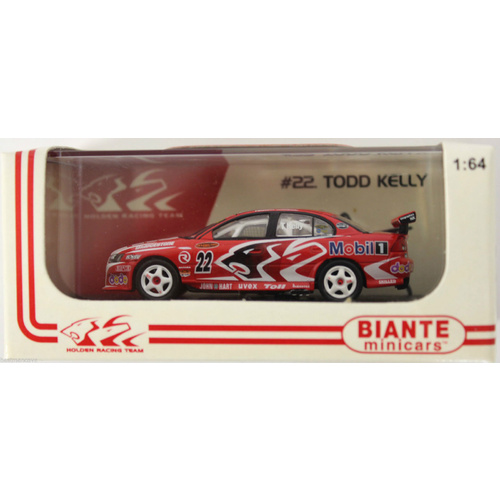 Holden VZ Commodore Todd Kelly 2006 HRT V8 Supercar Signed 1:64