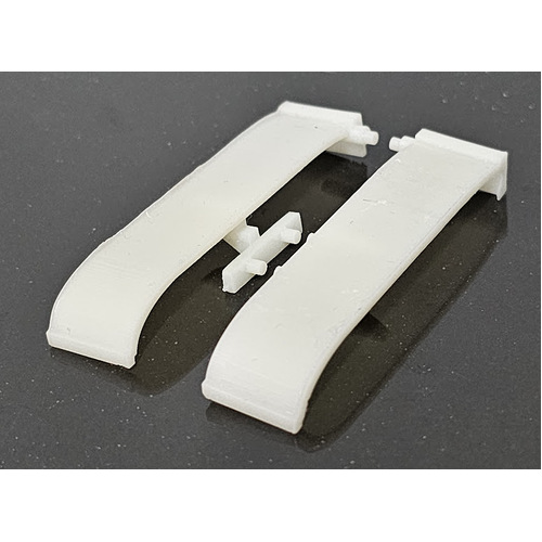 Custom 1:50 Kenworth 908 909 Early Heavy Haulage Smooth Guards 13mm Wide 