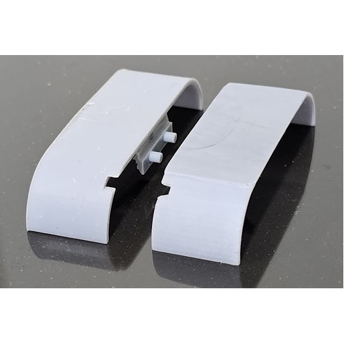Custom 1:50 Kenworth 908 909 Early Heavy Haulage Smooth Guards 16mm Wide