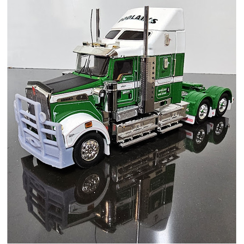 1:50 Kenworth Drake 909 Heavy Haulage Bull Bar 3D printed Raw With Spotlights