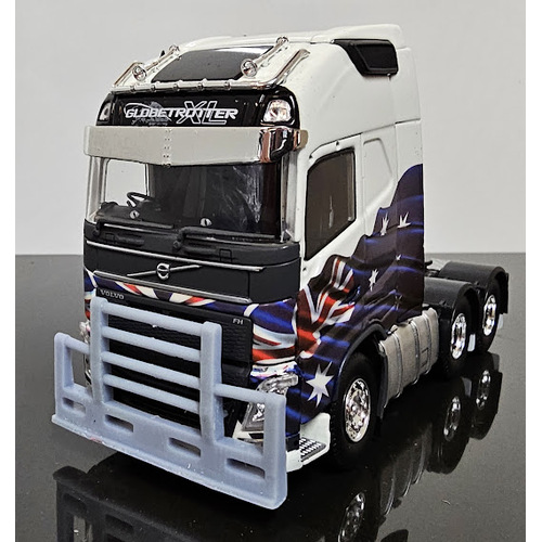 1:50 Custom Heavy Haulage Bull Bar 3D Printed Tekno Volvo Mercedes Actros