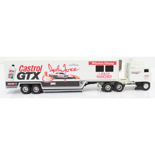 1:64 John Force NHRA Winston Champion Transporter