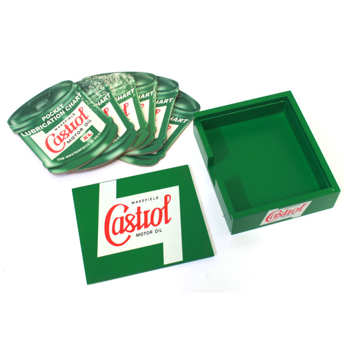 Wakefield Castrol Motor Oil Coaster Set
