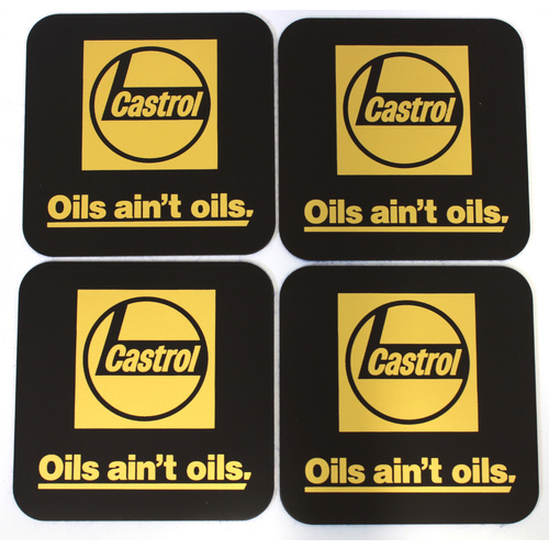 Castrol Motor Oil Coaster Set
