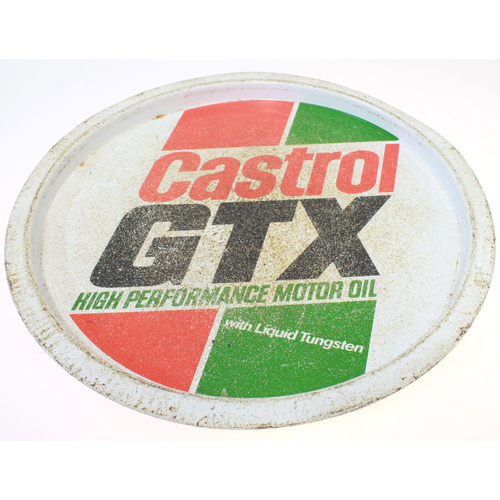 Castrol GTX Metal Drinks Tray