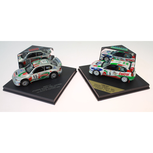 1:43 Toyota Corolla WRC & Hyundai Accent WRC