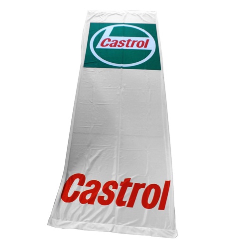 Tall Castrol Flag