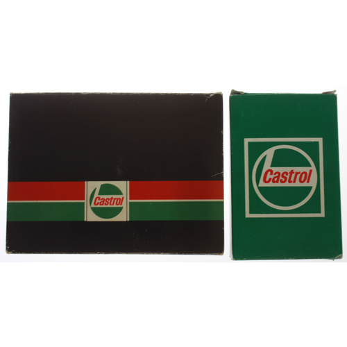 Two Sealed Castrol Playing Cards
