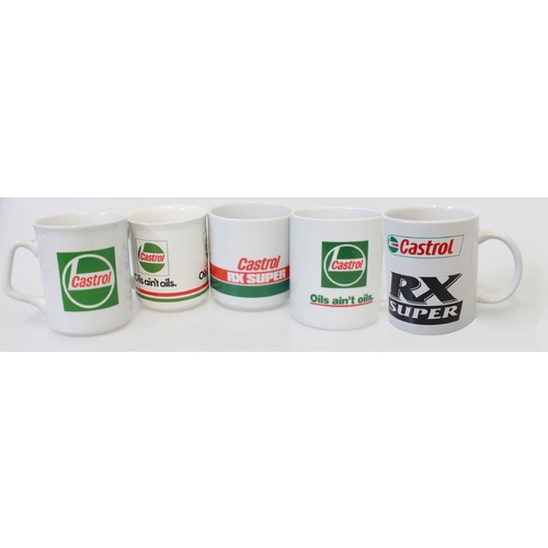Assorted Castrol Mugs x4