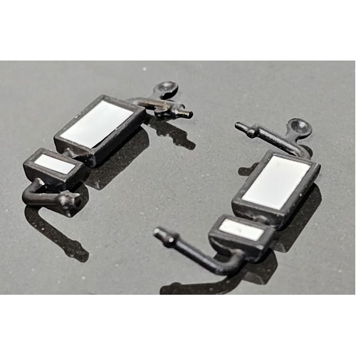 New 1:50 Kenworth Drake K200  Black Mirrors Pair