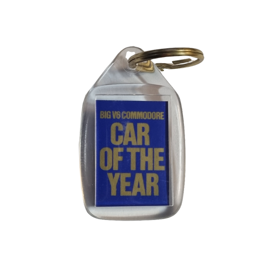 Wheels Car Of The Year Big V6 Commodore Key Ring 1989 Holden VN