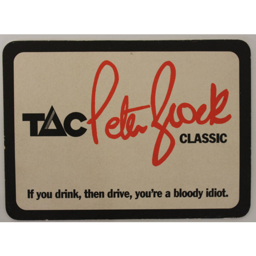 TAC Peter Brock Classic Coaster