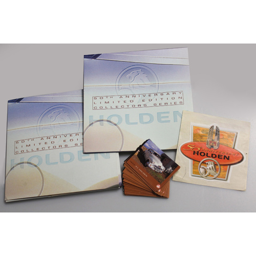 Holden 50th Anniversary Collectors Booklet & Cards
