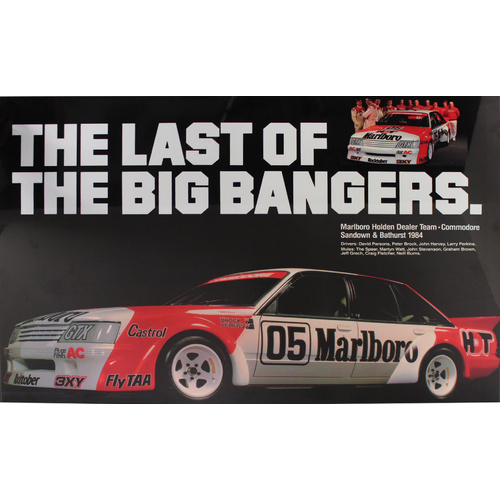 Last of the Big Bangers Huge Block Mounted Sticker