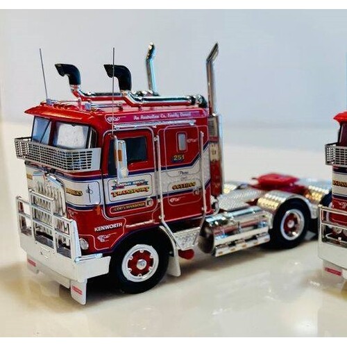 K100G - Lindsay Brothers Transport  Kenworth Spider Wheels