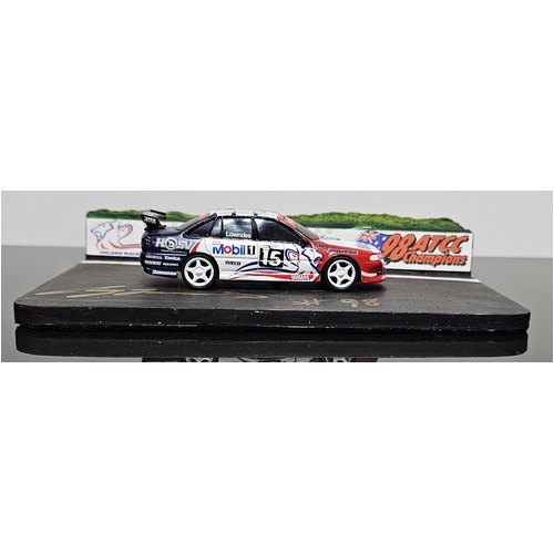 Signed Craig Lowndes 1:43 HSV MHRT Plinth Display 1998 ATCC Champions Holden Commodore 