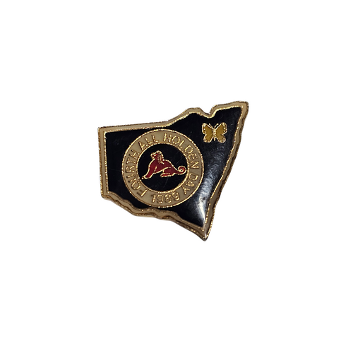 Original NSW Fourth All HOLDEN Day 1989 Anniversary Metal Badge Rare