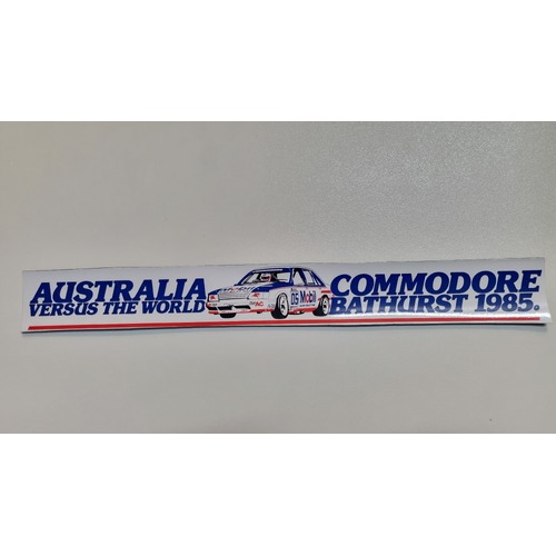 Original HDT Holden VK Commodore: Australia Versus The World Fridge Magnet Genuine 1985