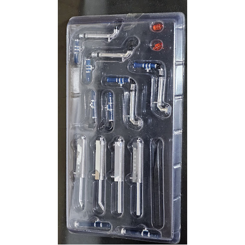 1:50 McColl's  K100G Exhaust, Air Cleaner kit New Sealed Complete Suit Spares