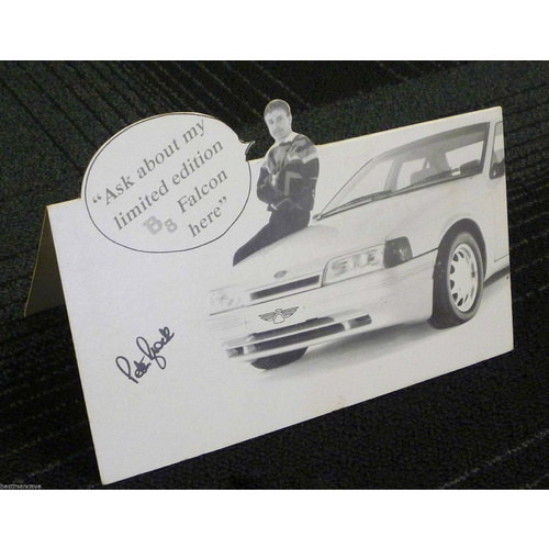 Peter Brock EA B8 Ford Falcon Specifications Counter Display