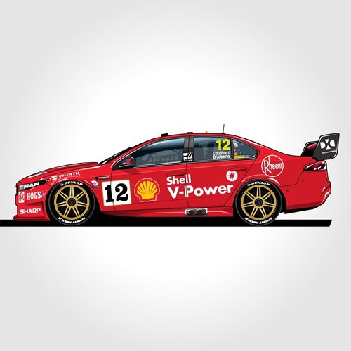 1:12 Shell V-Power 2018 Sandown 500 Retro Round