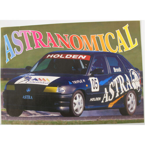 Peter Brock Astra Leaflet