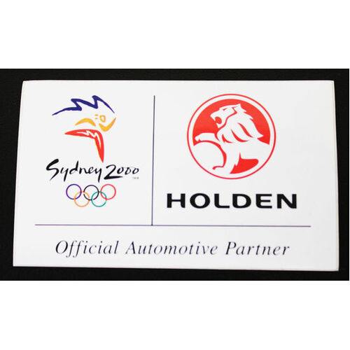 Holden Sydney Olympics 2000 Official Automotive Partner Sticker