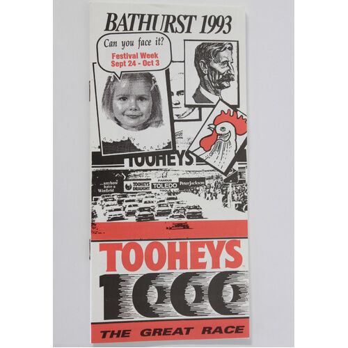 Tooheys 1000 Bathurst 1993 Festival Week Program