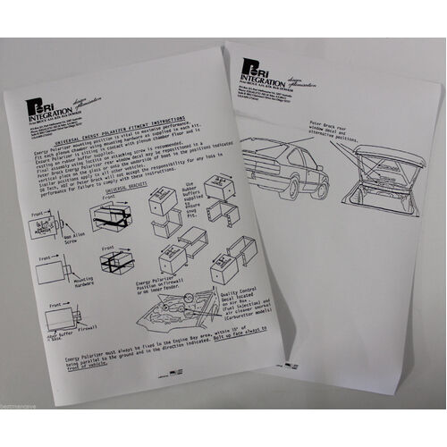 Peri Integration Energy Polarizer Fitment Instruction Copy