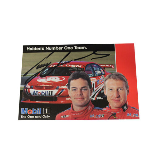Holden Craig Lowndes Mark Skaife Signed Post Card