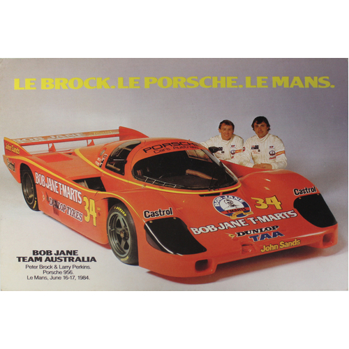 Peter Brock Information Card
