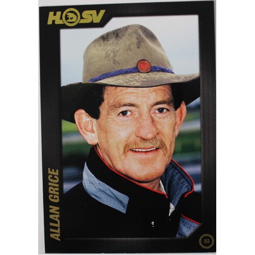HSV 20th Anniversary Card 87 - 07 No.93
